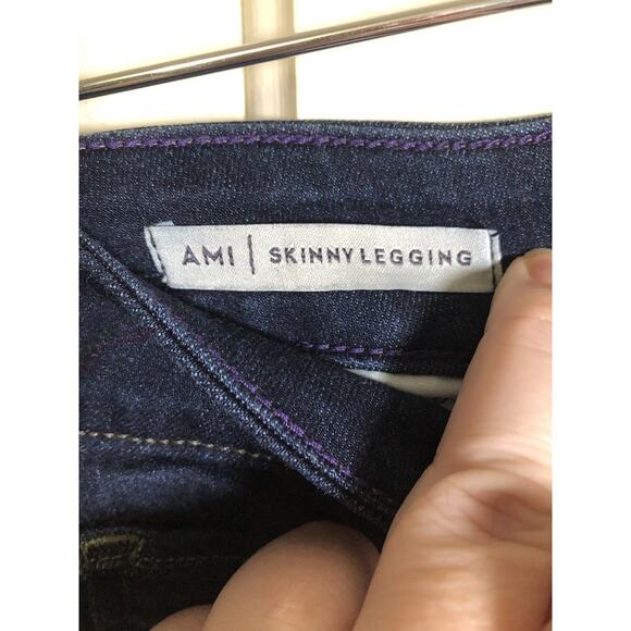 NYDJ Women’s AMI Skinny Legging Jeans Dark Wash Size O - Picture 6 of 12